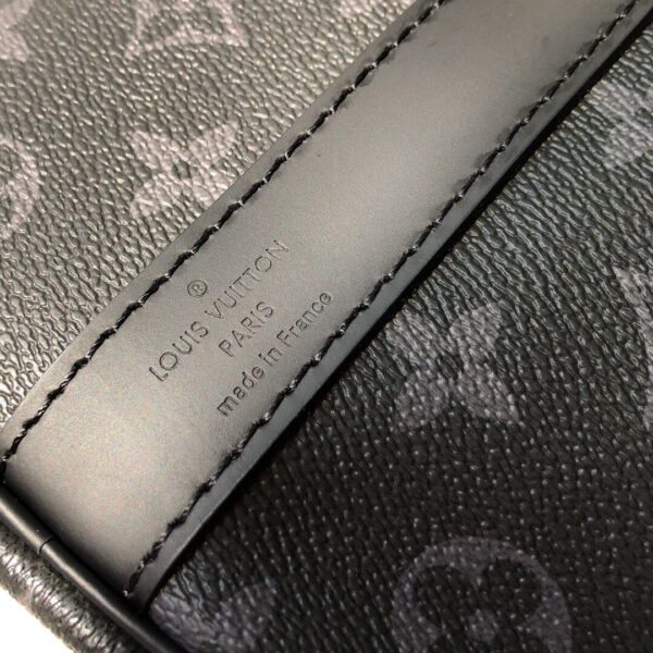 Louis Vuitton Luggage Bag Monogram 55cm Black - Image 7