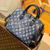 Louis Vuitton The Speedy Bandoulière 25 Navy Blue 25cm - Image 7