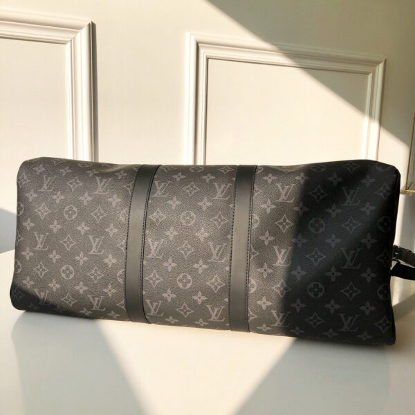 Louis Vuitton Luggage Bag Monogram 55cm Black - Image 8