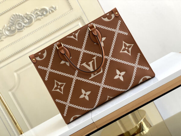Louis Vuitton M45595 Onthego MM 35cm Brown - Image 9
