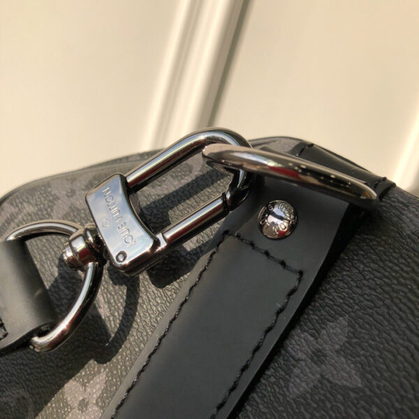 Louis Vuitton Luggage Bag Monogram 55cm Black - Image 9