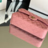 Chanel Classic Flapbag Gold Hardware 26cm Pink - Image 3