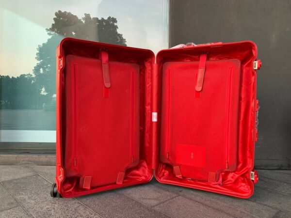 Louis Vuitton x Supreme Rolling Vali In Red 20 Inch - Image 11