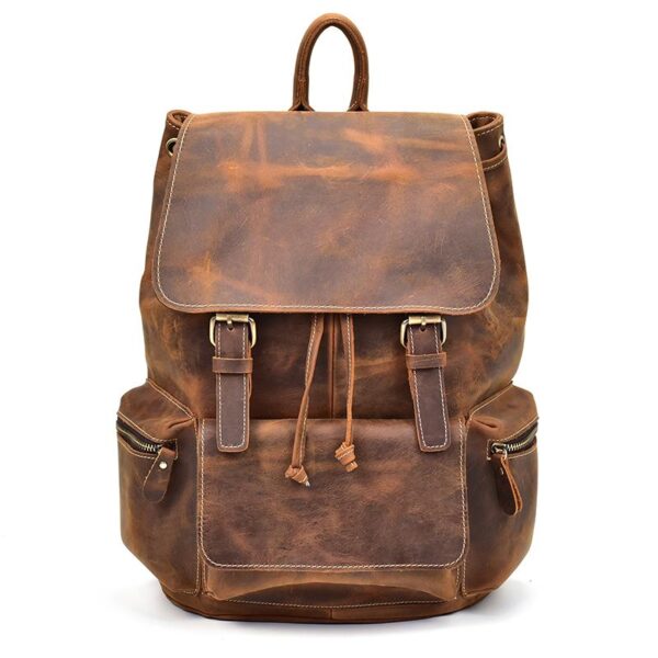 Hagen Vintage Leather Backpack