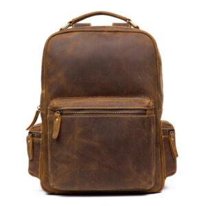 Langley Vintage Leather Backpack