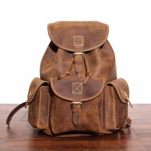 Asmund Leather Rucksack